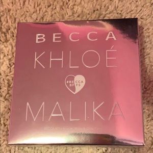 BECCA X KHLOÉ &MALIKA BRONZE, BLUSH & GLOW PALETTE